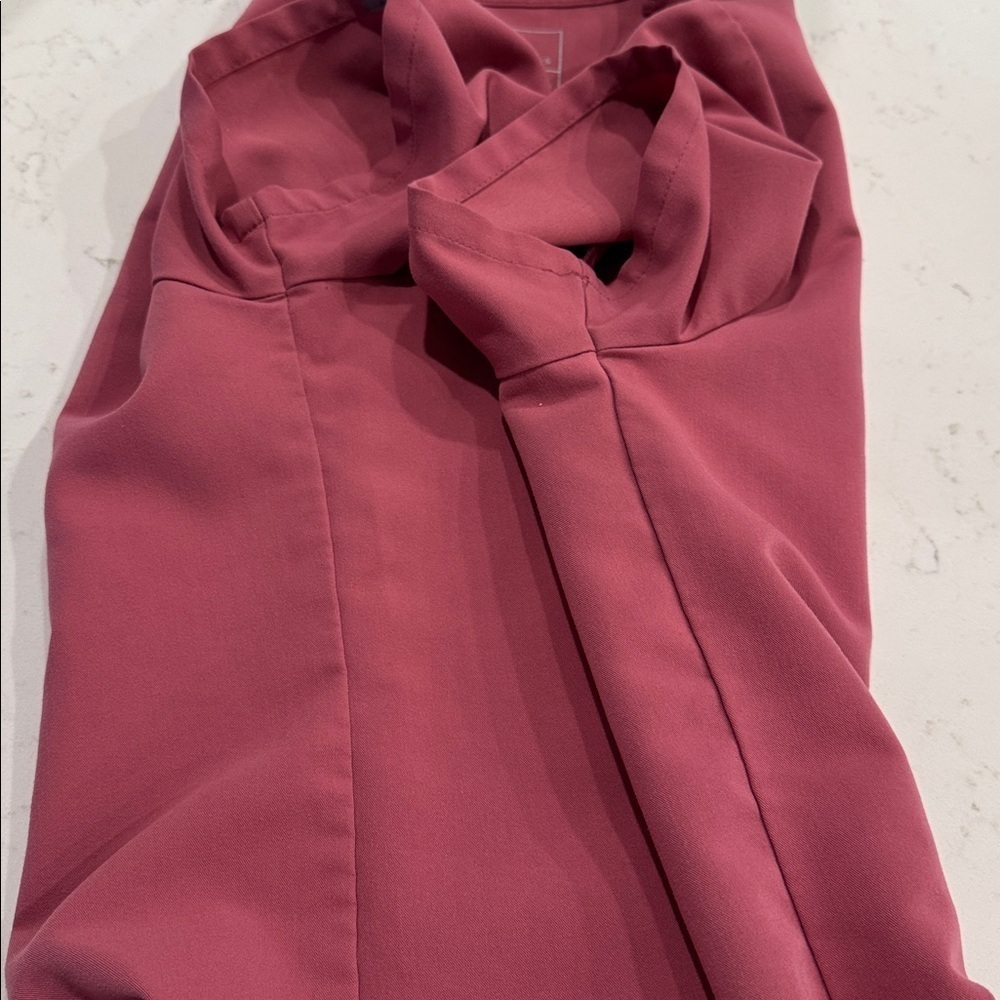 Rare figs breast cancer edition scrub top - Picture 5 of 7